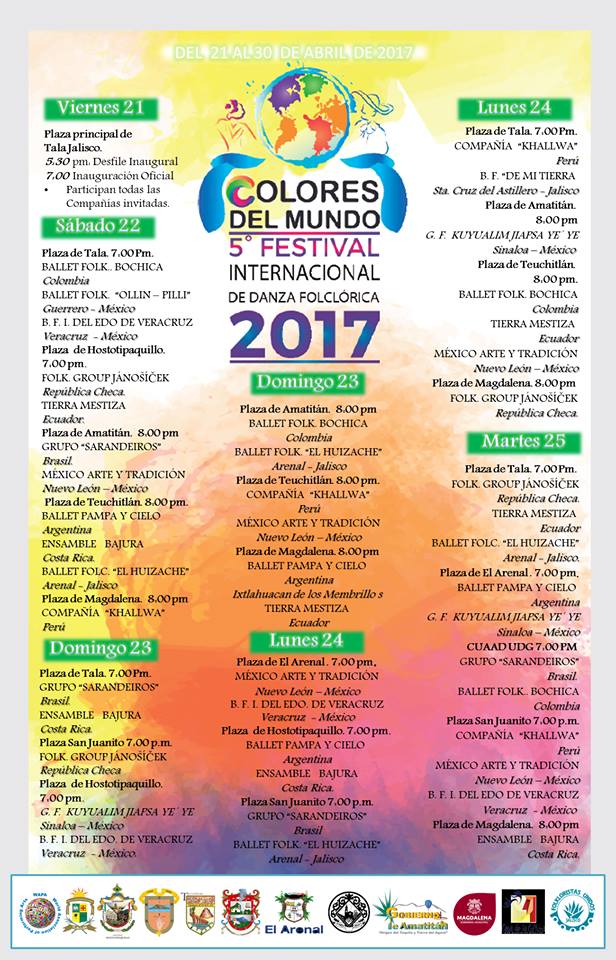 Festival Colores del Mundo Programação